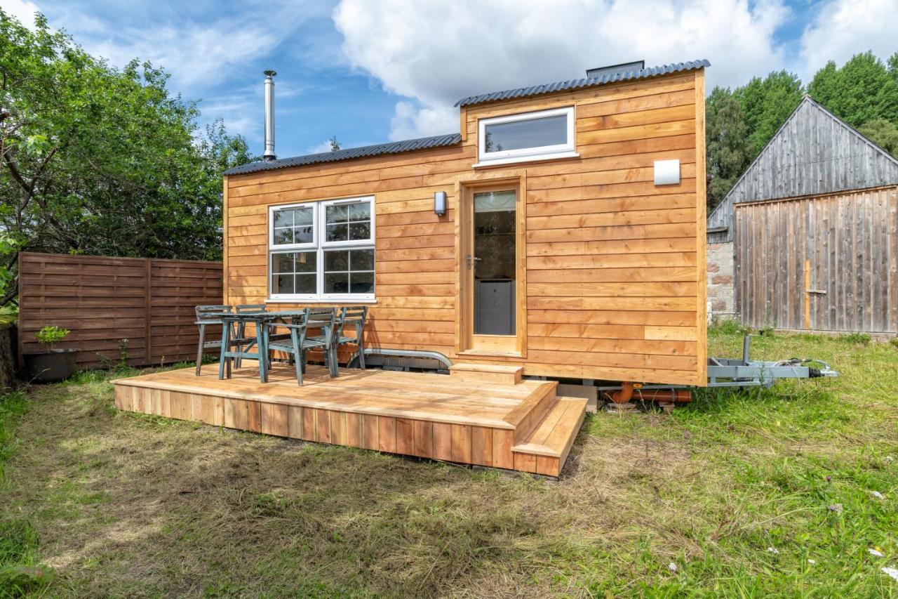 Enchanting Tiny House With Wood Burner And Hot Tub In Cairngorms Ballater Exteriér fotografie