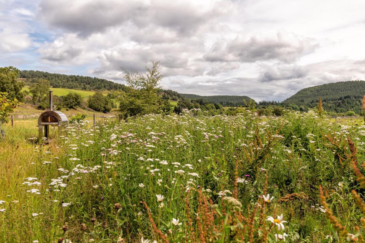 Enchanting Tiny House With Wood Burner And Hot Tub In Cairngorms Ballater Exteriér fotografie